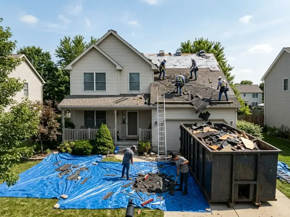 roof-replacement-debris-remova-004 — frequently asked questions, Cheapest Dumpster Rentals in Alachua, FL